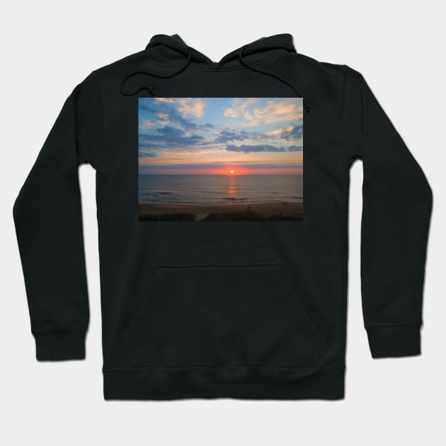 Sunrise in Kill Devil Hills, NC Hoodie by Ckauzmann